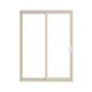 ANDERSEN PS8 200 Series Permashield 96" X 82-3/8" Sliding/Gliding Dual Pane Or Triple Pane Low-E Tempered Argon Fill Stainless Glass 2 Panel Patio Door Grilles/Screen Options