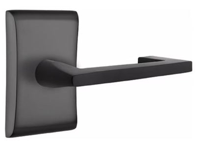 EMTEK Argos Lever Modern, Disk, Square, Neos, Modern Rectangular, Or Urban Modern Rosette Door Lever Handle Passage, Privacy, Or Dummy Many Color Options