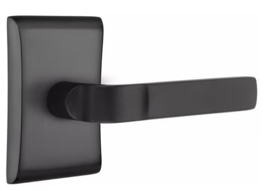 EMTEK Aston Lever Modern, Disk, Square, Neos, Modern Rectangular, Or Urban Modern Rosette Door Lever Handle Passage, Privacy, Or Dummy Many Color Options
