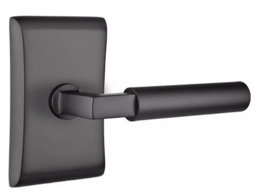 EMTEK Hercules Lever Modern, Disk, Square, Neos, Modern Rectangular, Or Urban Modern Rosette Door Lever Handle Passage, Privacy, Or Dummy Many Color Options