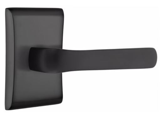 EMTEK Spencer Lever Modern, Disk, Square, Neos, Modern Rectangular, Or Urban Modern Rosette Door Lever Handle Passage, Privacy, Or Dummy Many Color Options