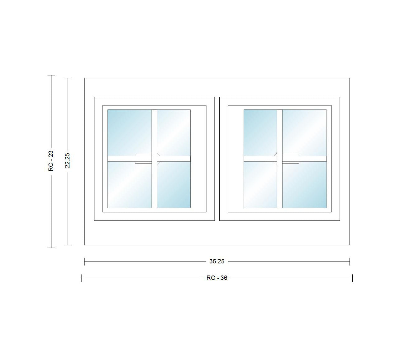 ANDERSEN Windows 400 Series Gliding Slider Window 35-1/4" Wide Vinyl Exterior Wood Interior Low-E4 Dual Pane Glass Full Screen/Grilles/Tempered Optional G32, G33, G336, G34, Or G35