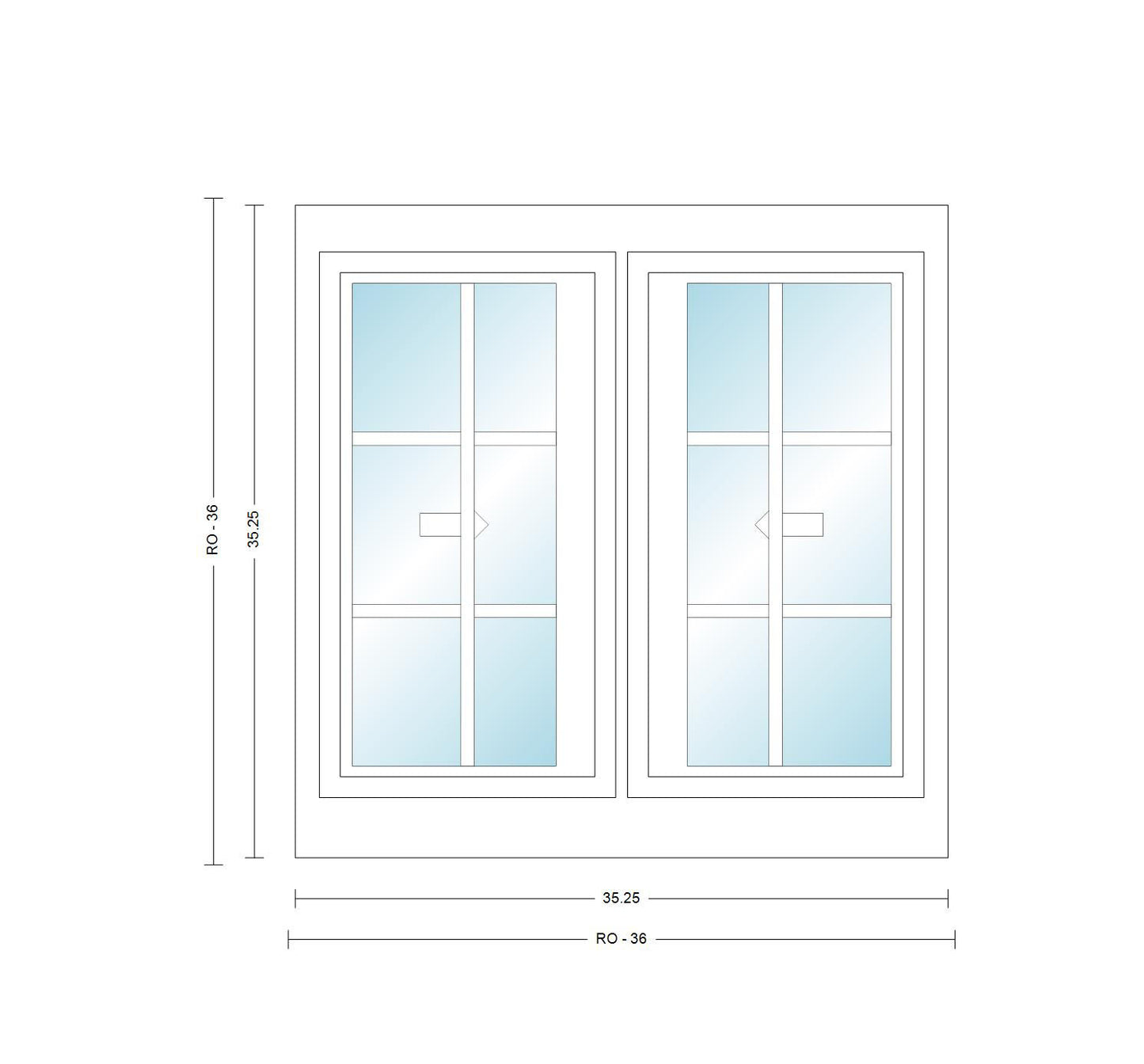 ANDERSEN Windows 400 Series Gliding Slider Window 35-1/4" Wide Vinyl Exterior Wood Interior Low-E4 Dual Pane Glass Full Screen/Grilles/Tempered Optional G32, G33, G336, G34, Or G35