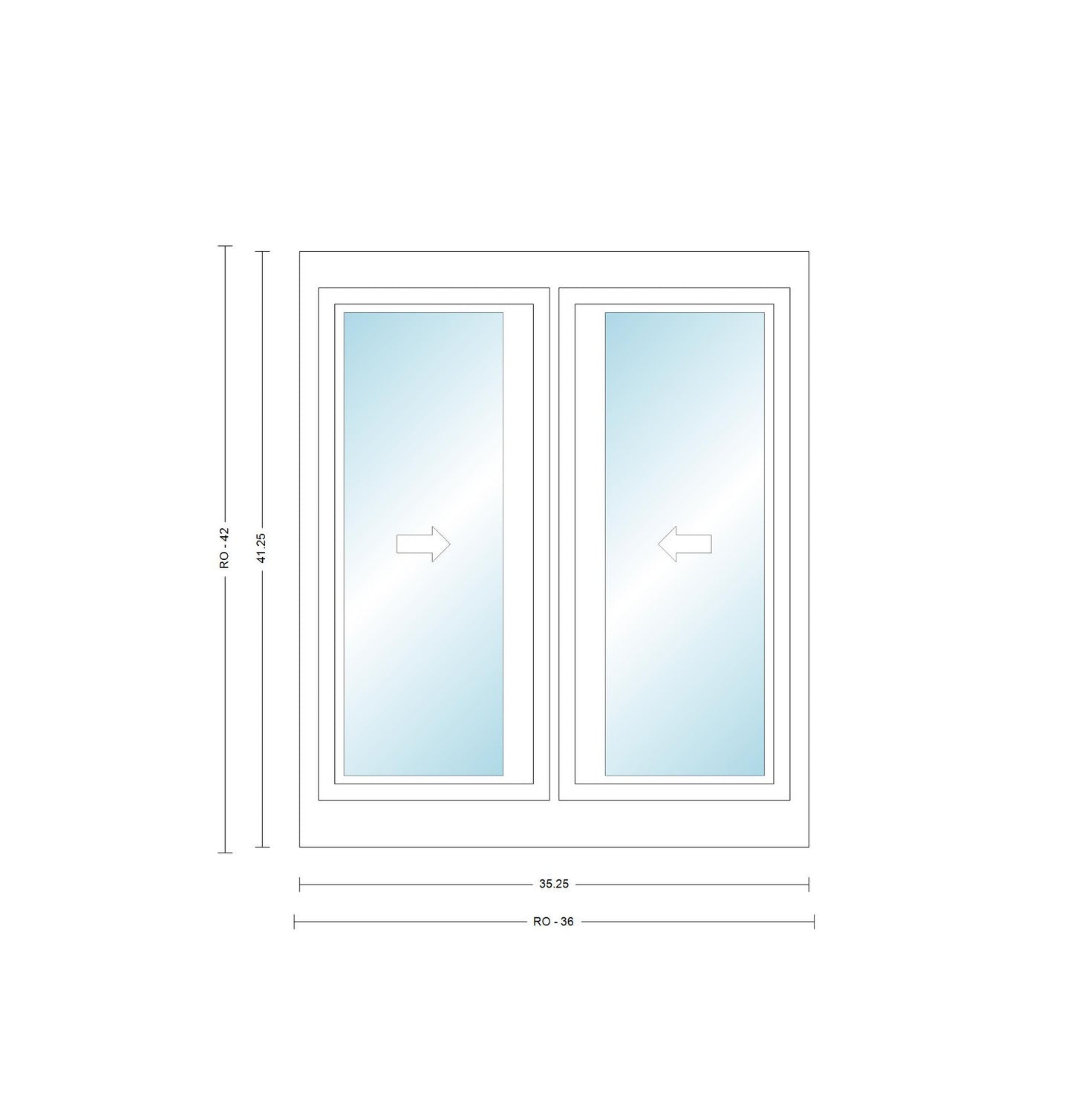 ANDERSEN Windows 400 Series Gliding Slider Window 35-1/4" Wide Vinyl Exterior Wood Interior Low-E4 Dual Pane Glass Full Screen/Grilles/Tempered Optional G32, G33, G336, G34, Or G35