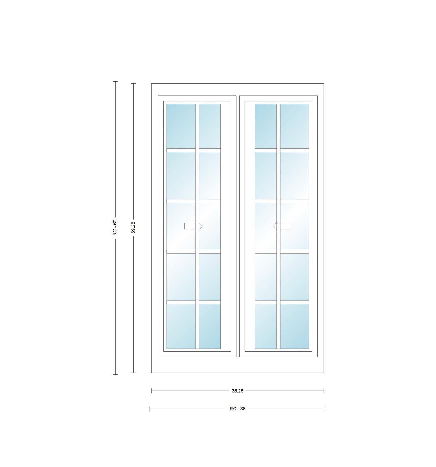 ANDERSEN Windows 400 Series Gliding Slider Window 35-1/4" Wide Vinyl Exterior Wood Interior Low-E4 Dual Pane Glass Full Screen/Grilles/Tempered Optional G32, G33, G336, G34, Or G35