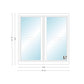 ANDERSEN Windows 400 Series Gliding Slider Window 59-1/4" Wide Vinyl Exterior Wood Interior Low-E4 Dual Pane Glass Full Screen/Grilles/Tempered Optional G53, G536, G54, Or G55