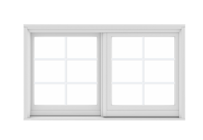 ANDERSEN Windows 400 Series Gliding Slider Window 35-1/4" Wide Vinyl Exterior Wood Interior Low-E4 Dual Pane Glass Full Screen/Grilles/Tempered Optional G32, G33, G336, G34, Or G35