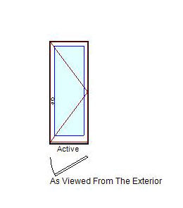 MARVIN Elevate Inswing/Outswing French Door 30-5/16", 32-5/16", Or 36-5/16" X 79 1/2", 82", 86", Or 95-1/2" Wood Interior Fiberglass Exterior Clear Tempered Low-E2 Argon CN2665 CN2668 CN2670 CN2680 CN2865 CN2868 CN2870 CN2880 CN3065 CN3068 CN3070 CN3080