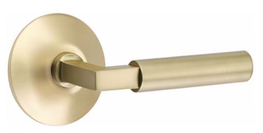 EMTEK Hercules Lever Modern, Disk, Square, Neos, Modern Rectangular, Or Urban Modern Rosette Door Lever Handle Passage, Privacy, Or Dummy Many Color Options