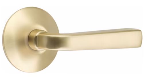 EMTEK Sion Lever Modern, Disk, Square, Neos, Modern Rectangular, Or Urban Modern Rosette Door Lever Handle Passage, Privacy, Or Dummy Many Color Options