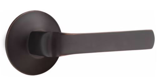 EMTEK Spencer Lever Modern, Disk, Square, Neos, Modern Rectangular, Or Urban Modern Rosette Door Lever Handle Passage, Privacy, Or Dummy Many Color Options