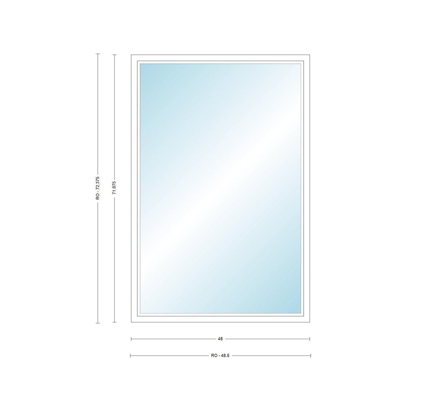 ANDERSEN Windows 400 Series Picture Window Fixed 48" Wide Vinyl Exterior Wood Interior Low-E4 Dual Pane Argon Full Glass Grilles Optional P4030, P4035, P4040, P4045, P4050, P4055, Or P4060