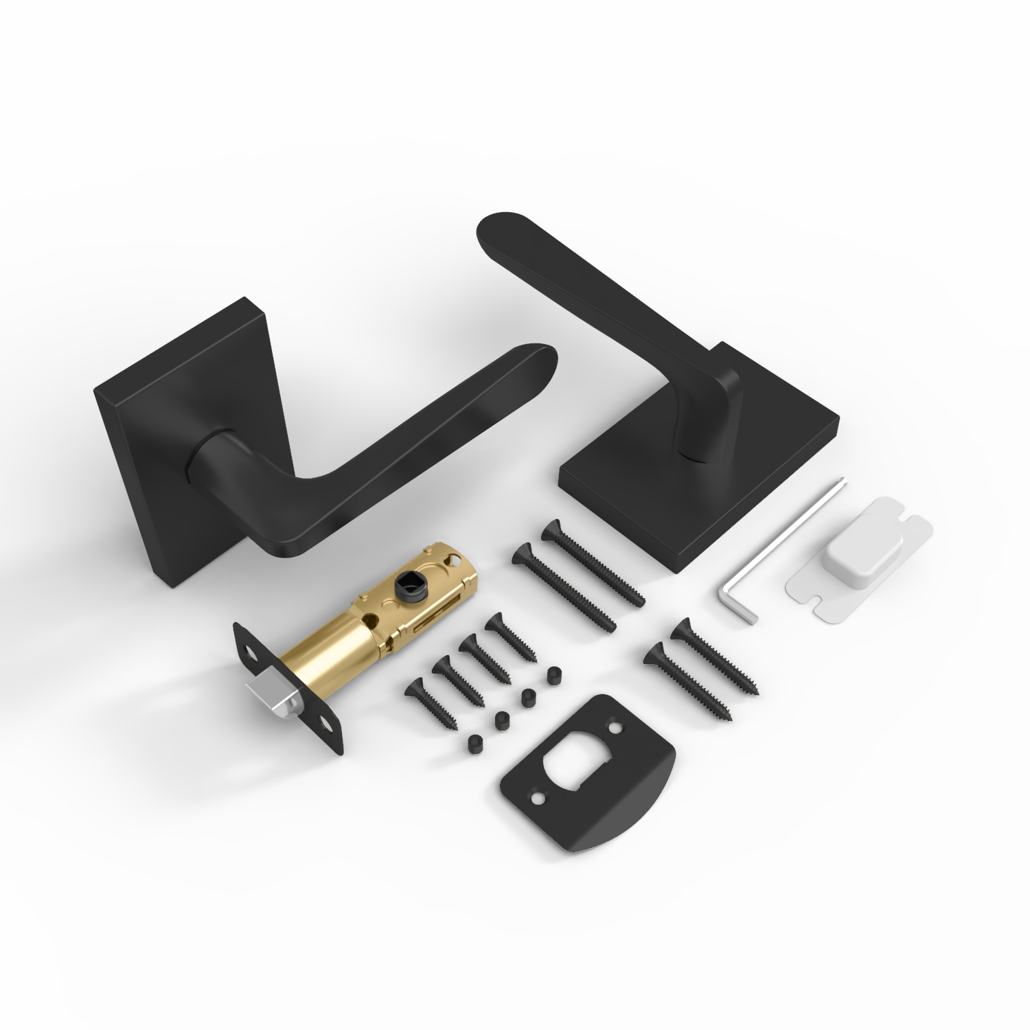 MEGA HANDLES Serrano Door Lever Handle Passage Privacy Or Dummy