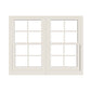 ANDERSEN Windows 400 Series Twin Double Hung 75-3/8" Wide Equal Sash Vinyl Exterior Wood Interior Low-E4 Dual Pane Glass Screen/Tempered/Frosted/Grilles Optional TW3032-2, TW3036-2, TW30310-2, TW3042-2, TW3046-2, TW30410-2, Or TW3052-2