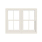 ANDERSEN Windows 400 Series Twin Double Hung 59-3/8" Wide Equal Sash Vinyl Exterior Wood Interior Low-E4 Dual Pane Glass Screen/Tempered/Frosted/Grilles Optional TW2432-2, TW2436-2, TW24310-2, TW2442-2, TW2446-2, TW24410-2, Or TW2452-2