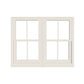 ANDERSEN Windows 400 Series Twin Double Hung 63-3/8" Wide Equal Sash Vinyl Exterior Wood Interior Low-E4 Dual Pane Glass Screen/Tempered/Frosted/Grilles Optional TW2632-2, TW2636-2, TW26310-2, TW2642-2, TW2646-2, TW26410-2, Or TW2652-2