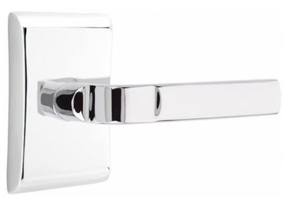 EMTEK Aston Lever Modern, Disk, Square, Neos, Modern Rectangular, Or Urban Modern Rosette Door Lever Handle Passage, Privacy, Or Dummy Many Color Options