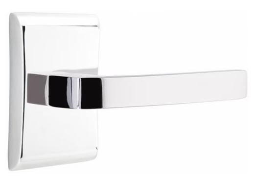 EMTEK Breslin Lever Modern, Disk, Square, Neos, Modern Rectangular, Or Urban Modern Rosette Door Lever Handle Passage, Privacy, Or Dummy Many Color Options