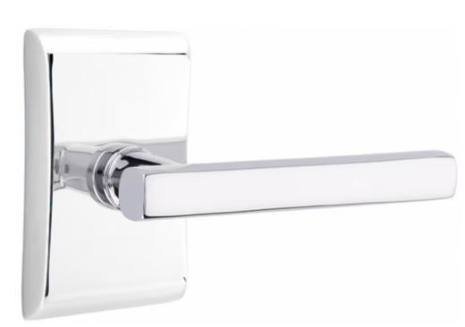 EMTEK Freestone Lever Modern, Disk, Square, Neos, Modern Rectangular, Or Urban Modern Rosette Door Lever Handle Passage, Privacy, Or Dummy Many Color Options