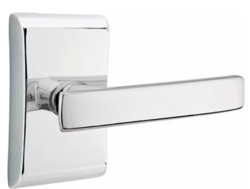 EMTEK Geneva Lever Modern, Disk, Square, Neos, Modern Rectangular, Or Urban Modern Rosette Door Lever Handle Passage, Privacy, Or Dummy Many Color Options