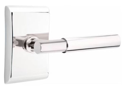 EMTEK Myles Lever Modern, Disk, Square, Neos, Modern Rectangular, Or Urban Modern Rosette Door Lever Handle Passage, Privacy, Or Dummy Many Color Options