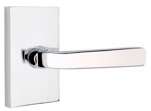 EMTEK Sion Lever Modern, Disk, Square, Neos, Modern Rectangular, Or Urban Modern Rosette Door Lever Handle Passage, Privacy, Or Dummy Many Color Options
