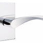 EMTEK Triton Lever Modern, Disk, Square, Neos, Modern Rectangular, Or Urban Modern Rosette Door Lever Handle Passage, Privacy, Or Dummy Many Color Options