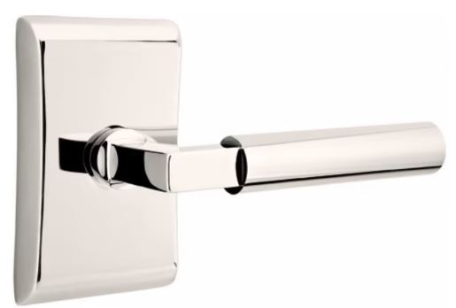 EMTEK Hercules Lever Modern, Disk, Square, Neos, Modern Rectangular, Or Urban Modern Rosette Door Lever Handle Passage, Privacy, Or Dummy Many Color Options