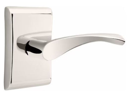 EMTEK Triton Lever Modern, Disk, Square, Neos, Modern Rectangular, Or Urban Modern Rosette Door Lever Handle Passage, Privacy, Or Dummy Many Color Options