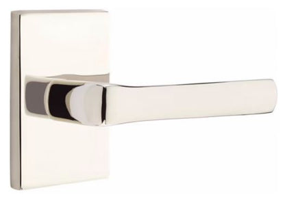 EMTEK Spencer Lever Modern, Disk, Square, Neos, Modern Rectangular, Or Urban Modern Rosette Door Lever Handle Passage, Privacy, Or Dummy Many Color Options