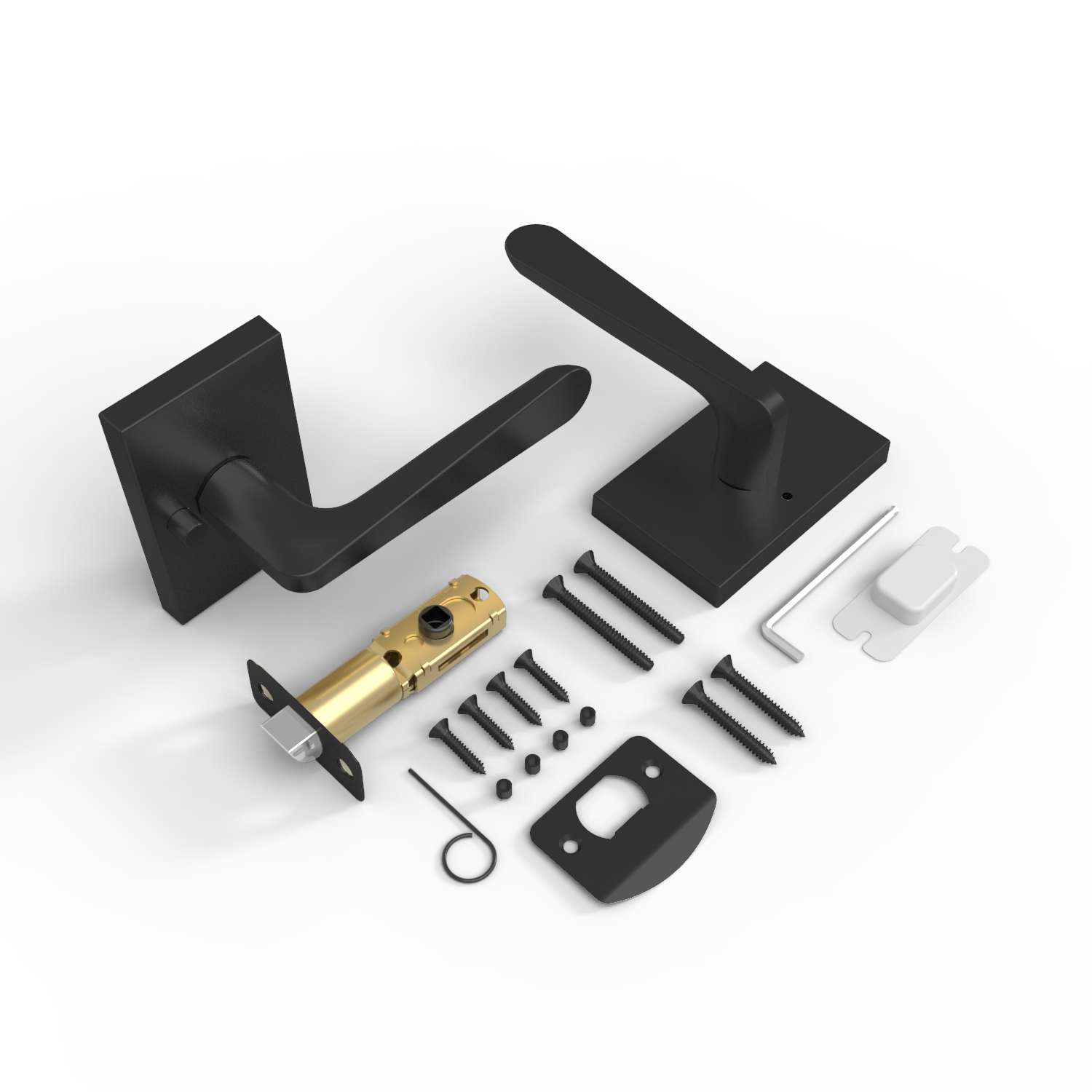 MEGA HANDLES Serrano Door Lever Handle Passage Privacy Or Dummy