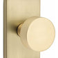 EMTEK Round Knob  Modern, Disk, Square, Neos, Modern Rectangular, Or Urban Modern Rosette Door Knob Handle Passage, Privacy, Or Dummy Many Color Options