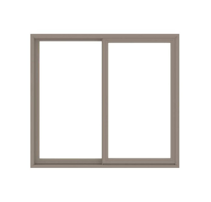 ANDERSEN Windows 200 Series Gliding Slider Window 71-1/2" Wide Vinyl Exterior Wood Interior Low-E Dual Pane Glass Full Screen/Grilles/Tempered Optional 244GW6030, 244GW6036, 244GW6040, 244GW6046 Or 244GW6050