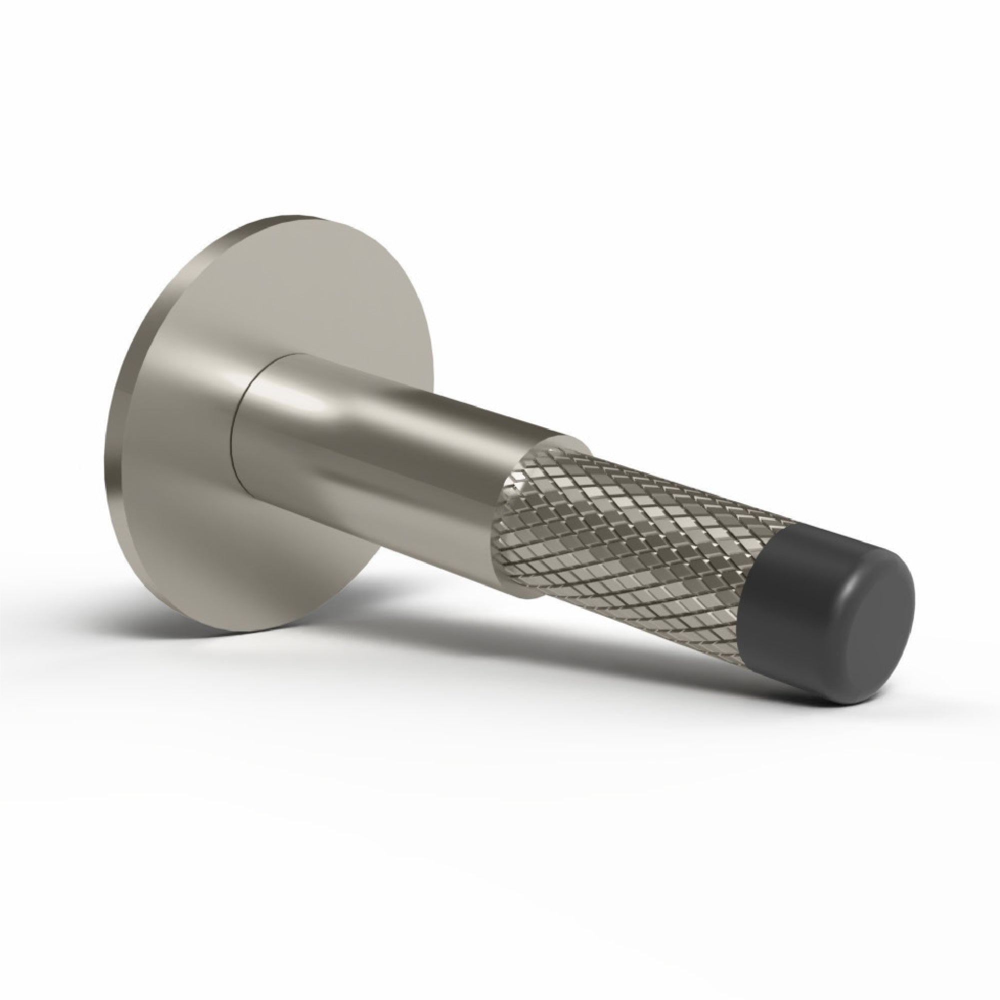 MEGA HANDLES Knurled Baseboard Door Stopper 1.9 x 3.3 x .6
