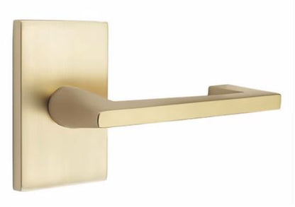 EMTEK Argos Lever Modern, Disk, Square, Neos, Modern Rectangular, Or Urban Modern Rosette Door Lever Handle Passage, Privacy, Or Dummy Many Color Options