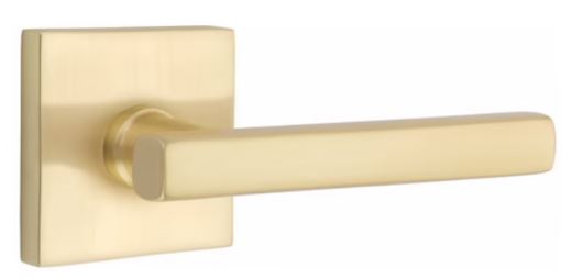 EMTEK Freestone Lever Modern, Disk, Square, Neos, Modern Rectangular, Or Urban Modern Rosette Door Lever Handle Passage, Privacy, Or Dummy Many Color Options