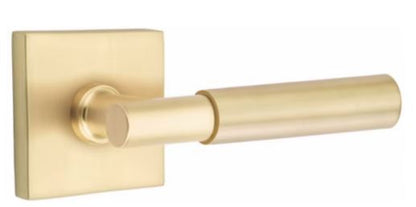 EMTEK Myles Lever Modern, Disk, Square, Neos, Modern Rectangular, Or Urban Modern Rosette Door Lever Handle Passage, Privacy, Or Dummy Many Color Options