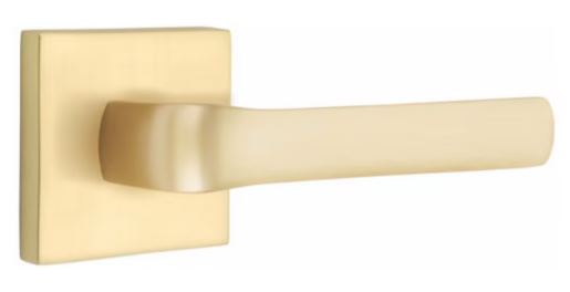 EMTEK Spencer Lever Modern, Disk, Square, Neos, Modern Rectangular, Or Urban Modern Rosette Door Lever Handle Passage, Privacy, Or Dummy Many Color Options
