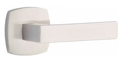 EMTEK Dumont Lever Modern, Disk, Square, Neos, Modern Rectangular, Or Urban Modern Rosette Door Lever Handle Passage, Privacy, Or Dummy Many Color Options