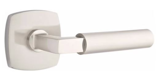 EMTEK Hercules Lever Modern, Disk, Square, Neos, Modern Rectangular, Or Urban Modern Rosette Door Lever Handle Passage, Privacy, Or Dummy Many Color Options