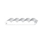 TGROUND 3/4" X 5-1/2" X 10'0 Poplar Or White Oak Unfinished T&G Tambour Molding TGROUNDPOP/TGROUNDWO