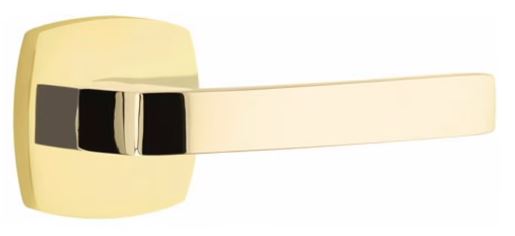 EMTEK Breslin Lever Modern, Disk, Square, Neos, Modern Rectangular, Or Urban Modern Rosette Door Lever Handle Passage, Privacy, Or Dummy Many Color Options