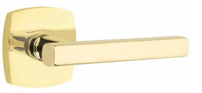 EMTEK Freestone Lever Modern, Disk, Square, Neos, Modern Rectangular, Or Urban Modern Rosette Door Lever Handle Passage, Privacy, Or Dummy Many Color Options