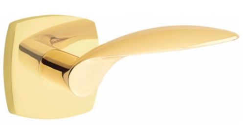 EMTEK Mercury Lever Modern, Disk, Square, Neos, Modern Rectangular, Or Urban Modern Rosette Door Lever Handle Passage, Privacy, Or Dummy Many Color Options