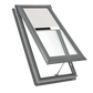 VELUX VS 21-1/2" Outside Frame Width Deck Mounted Manual Vented Pitched Roof Skylights Step Flashing Optional White Shades Included C01, C04, C06, Or C08