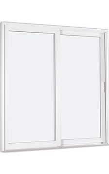 MI V3000 Series 5'0" X 8'0" Vinyl Sliding/Gliding Clear Tempered Low-E Argon Dual Pane Glass 2 Panel Setup Patio Door 1615 Grilles/Screen Optional