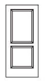 MILLENIUM Primed MDF Interior Door 102