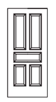 MILLENIUM Primed MDF Interior Door 105