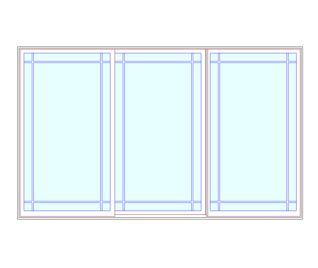 MARVIN Elevate CN 12070 3 Panel Sliding Patio Door 142.5" X 86" Ultrex Fiberglass Exterior Wood Interior Clear Tempered Glass Low-E2 With Argon Grilles/Screen Optional