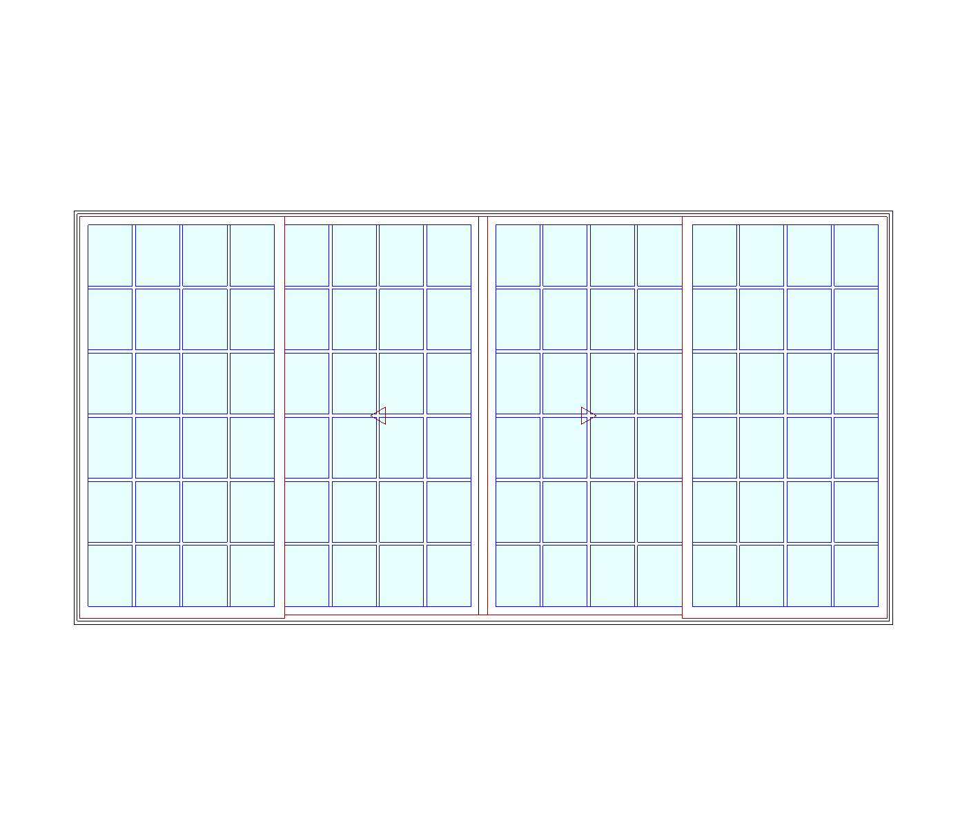 MARVIN Elevate CN 16080 4 Panel Sliding Patio Door OXXO 189